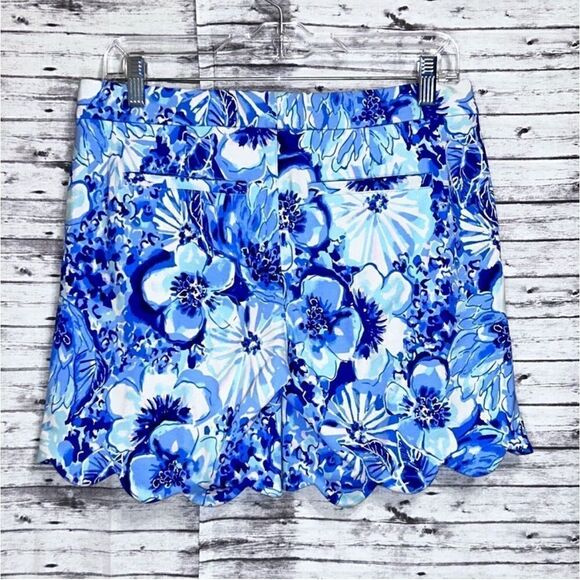 Lilly Pulitzer Darci Knit Shorts Catch N Keep - Picture 4 of 11